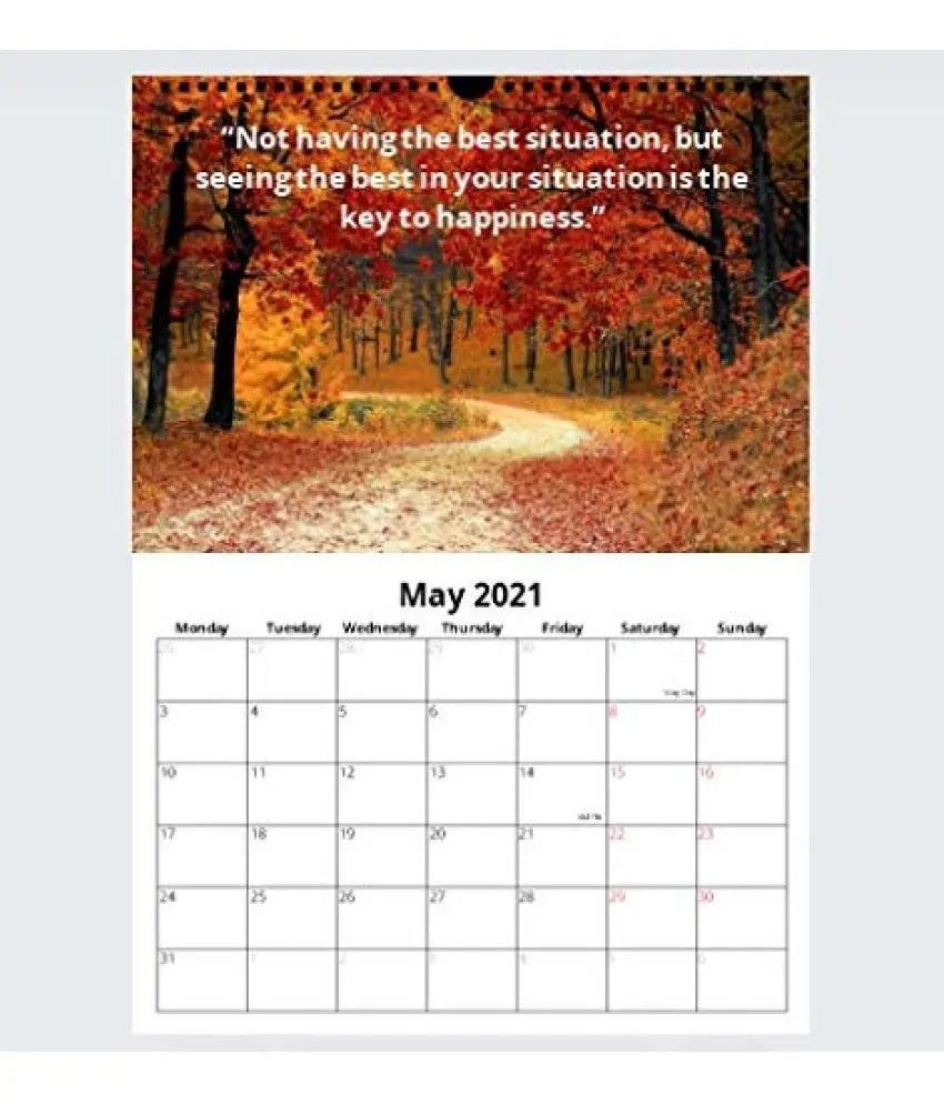 Wall calendar