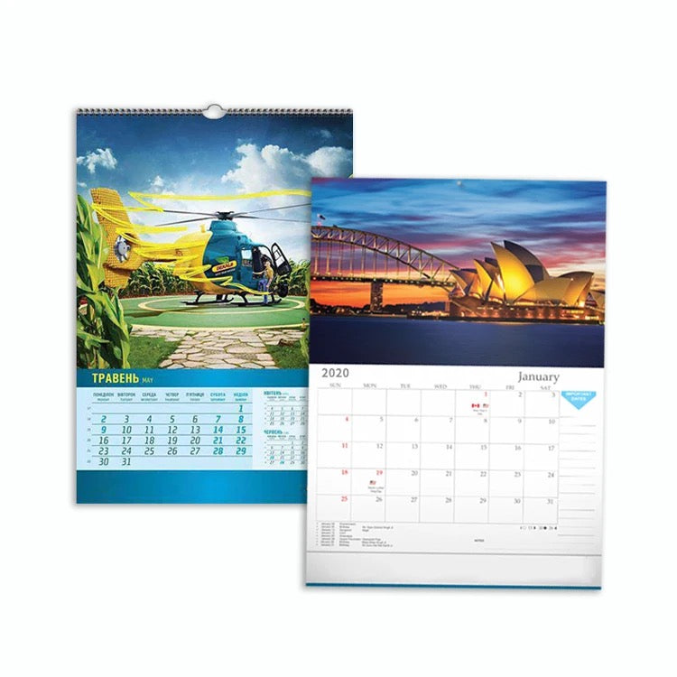 Wall calendar