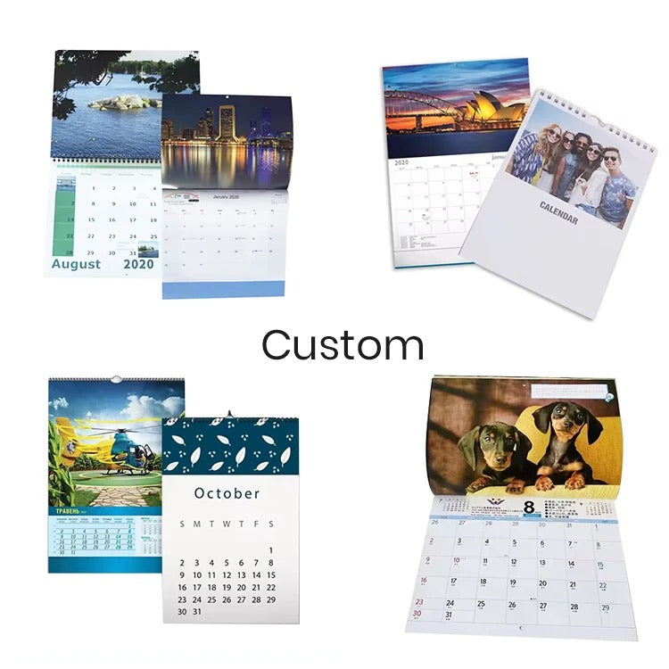 Custom logo calendars