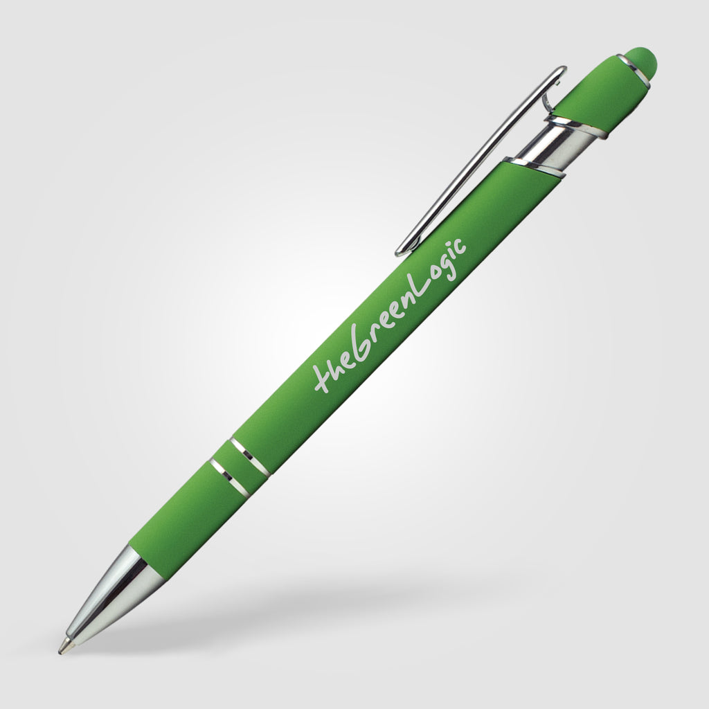 Bright Alfa Soft Touch Pen with Stylus