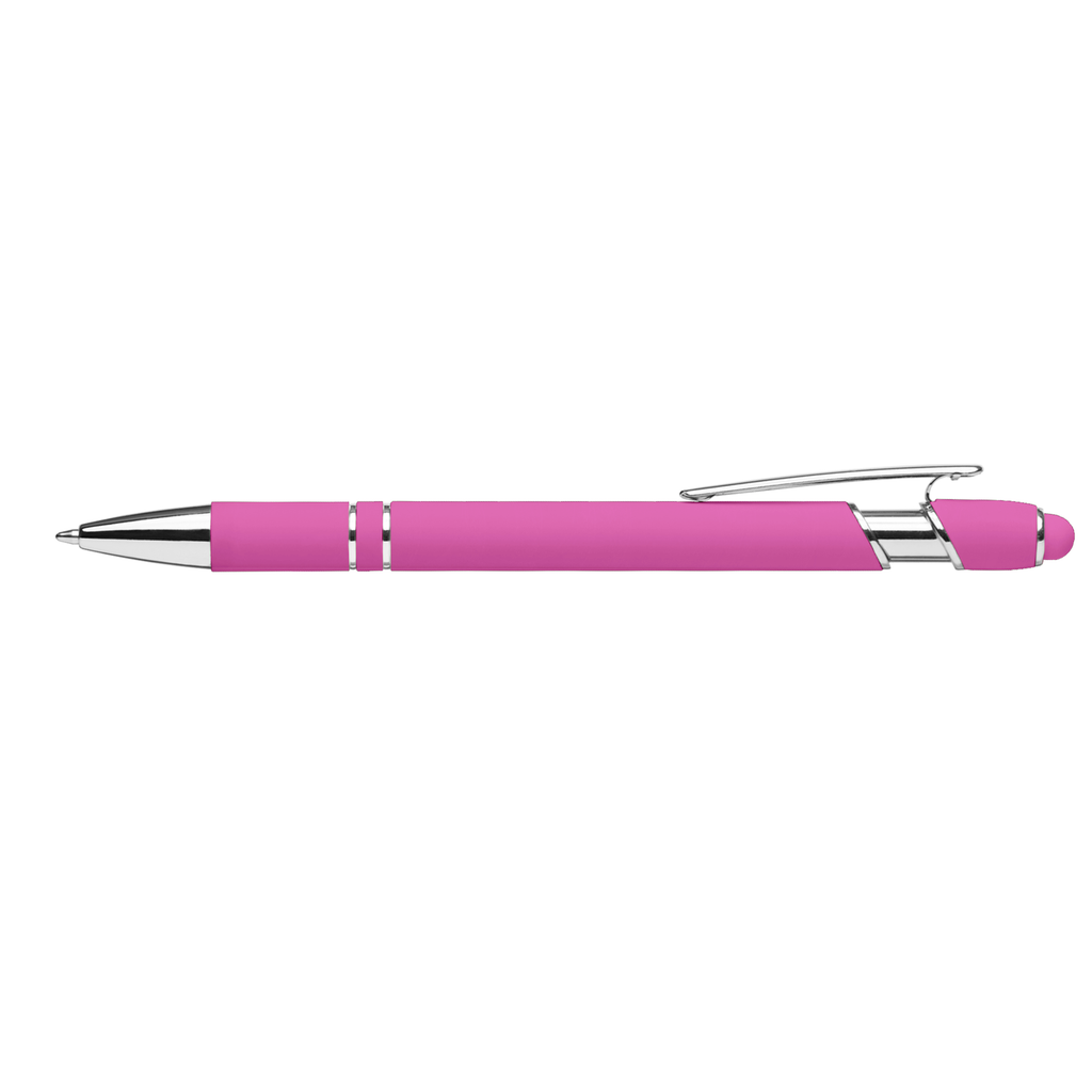 Bright Alfa Soft Touch Pen with Stylus
