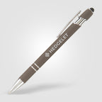 Penna Alfa Soft Touch incisa con stilo