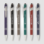 Penna Alfa Soft Touch incisa con stilo