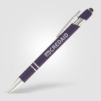 Penna Alfa Soft Touch incisa con stilo