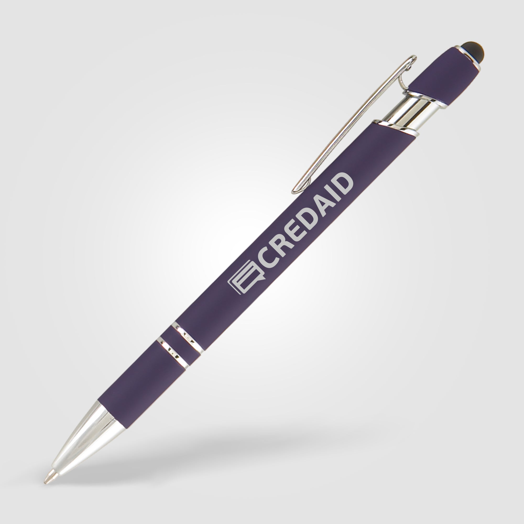 Penna Alfa Soft Touch incisa con stilo