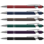 Penna Alfa Soft Touch incisa con stilo
