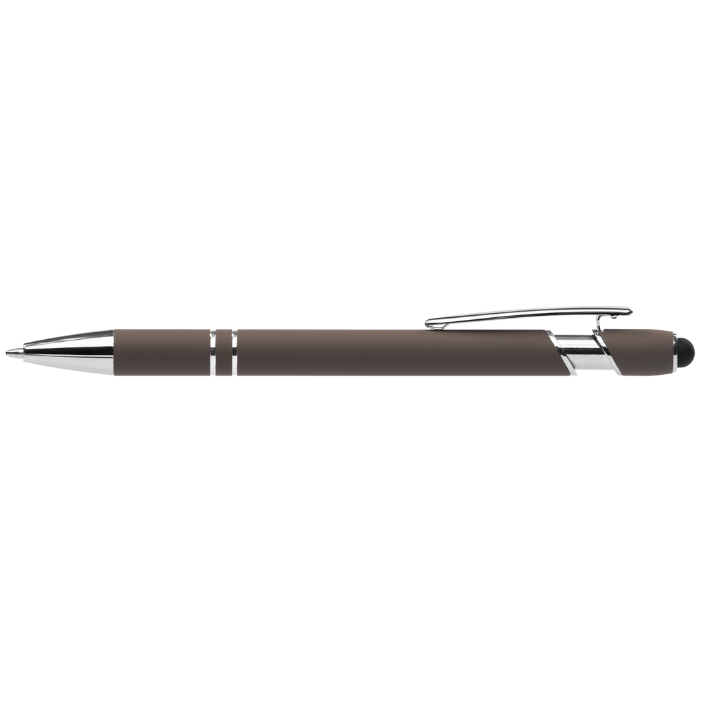 Penna Alfa Soft Touch incisa con stilo