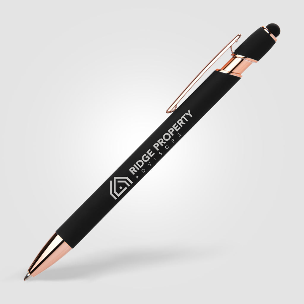 Alfa Stylus Pen with Rose Gold Trim
