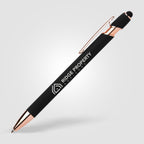 Alfa Stylus Pen with Rose Gold Trim