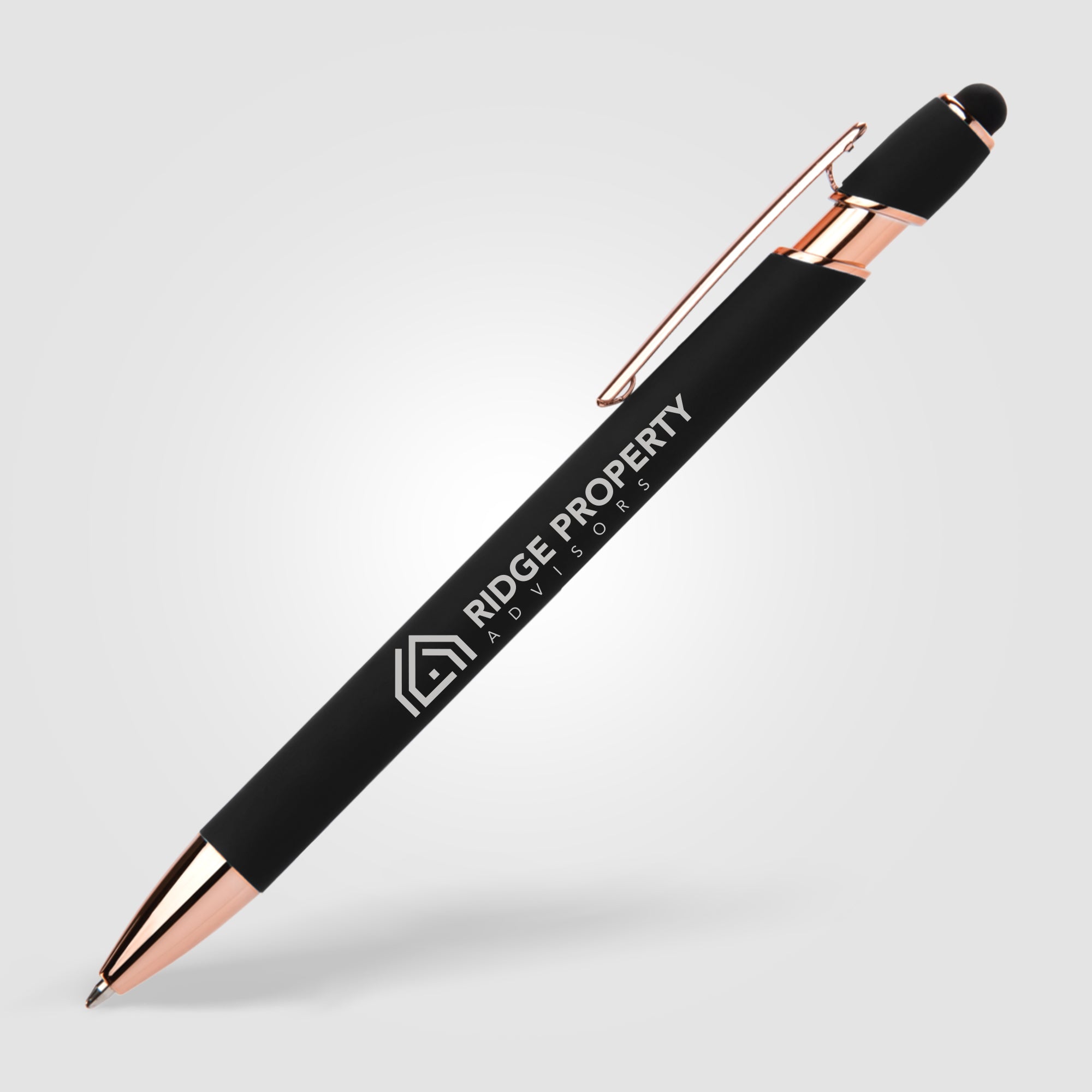 Alfa Stylus Pen with Rose Gold Trim
