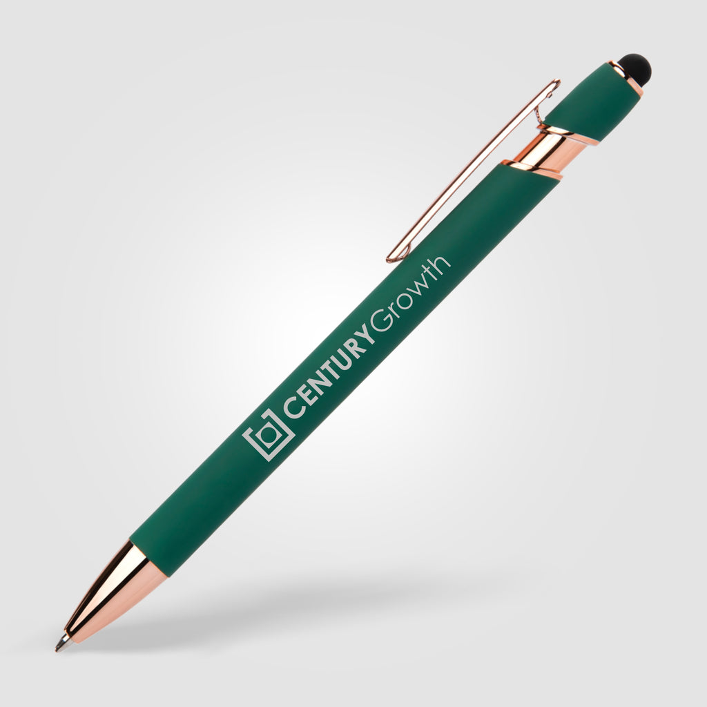 Alfa Stylus Pen with Rose Gold Trim
