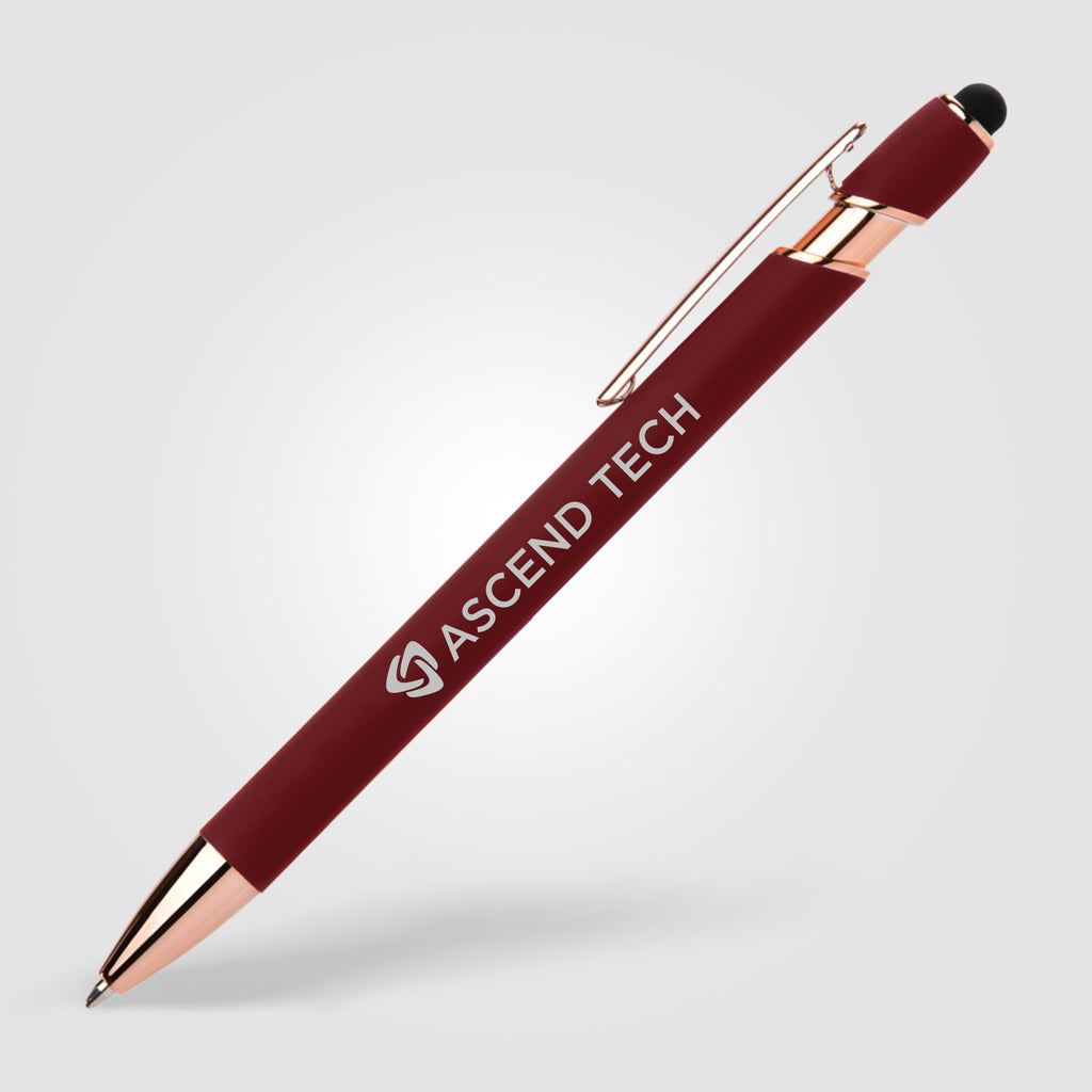 Alfa Stylus Pen with Rose Gold Trim