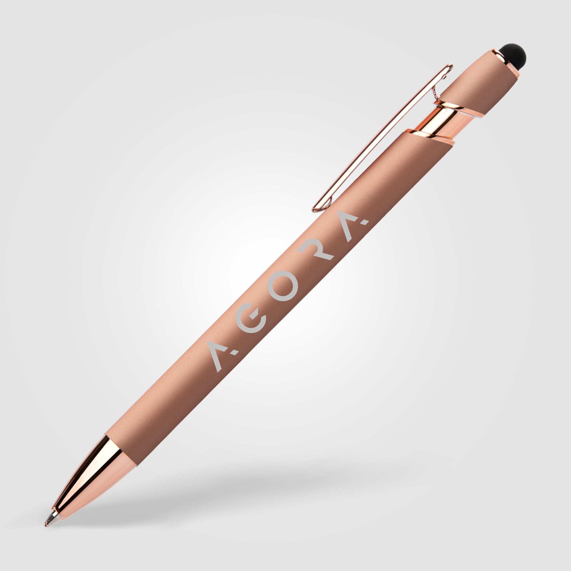 Alfa Stylus Pen with Rose Gold Trim