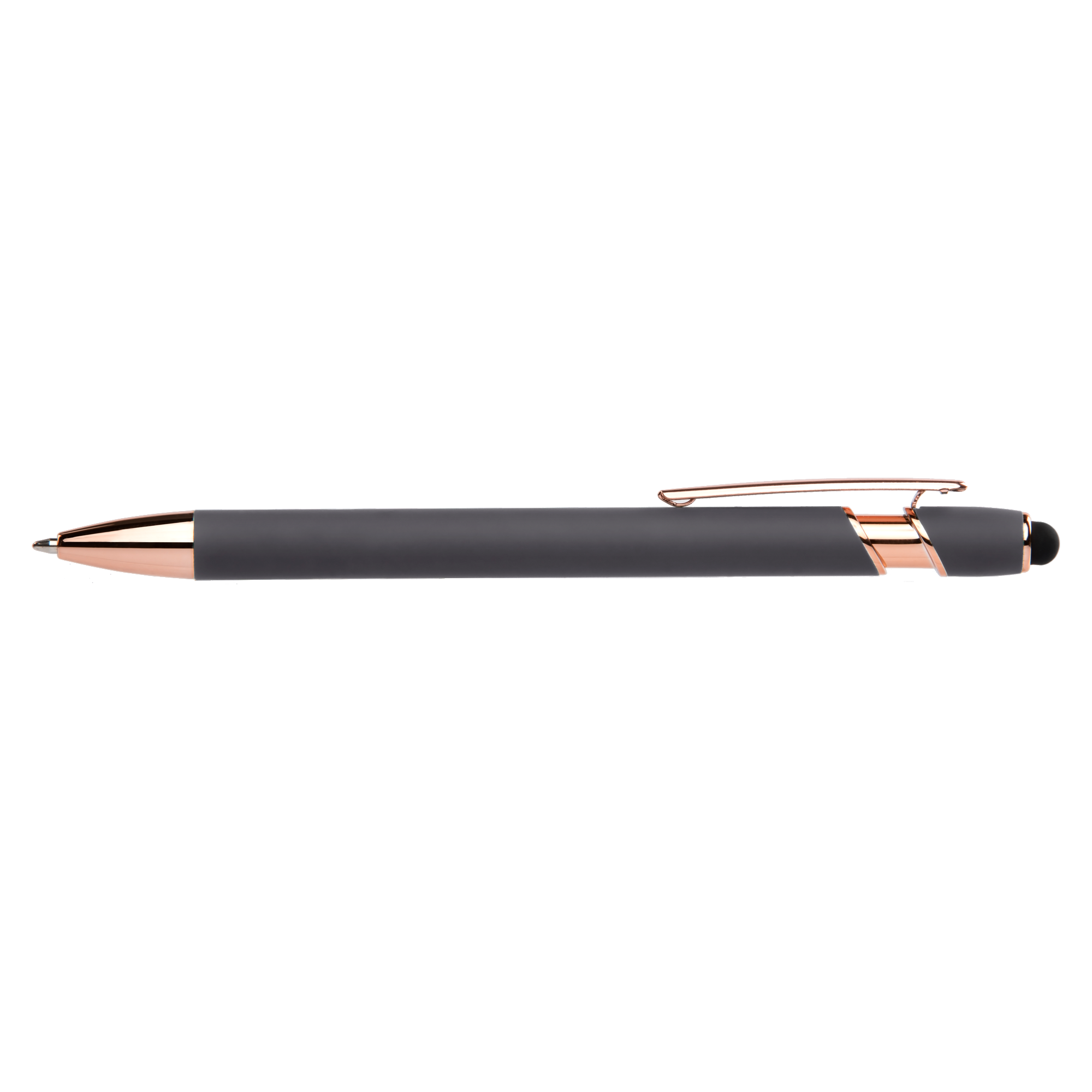 Engraved Alfa Stylus Pen with Rose Gold Trim