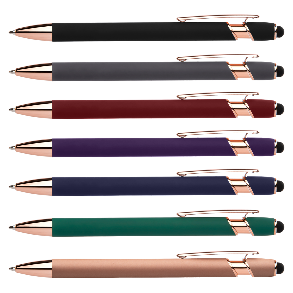 Alfa Stylus Pen with Rose Gold Trim