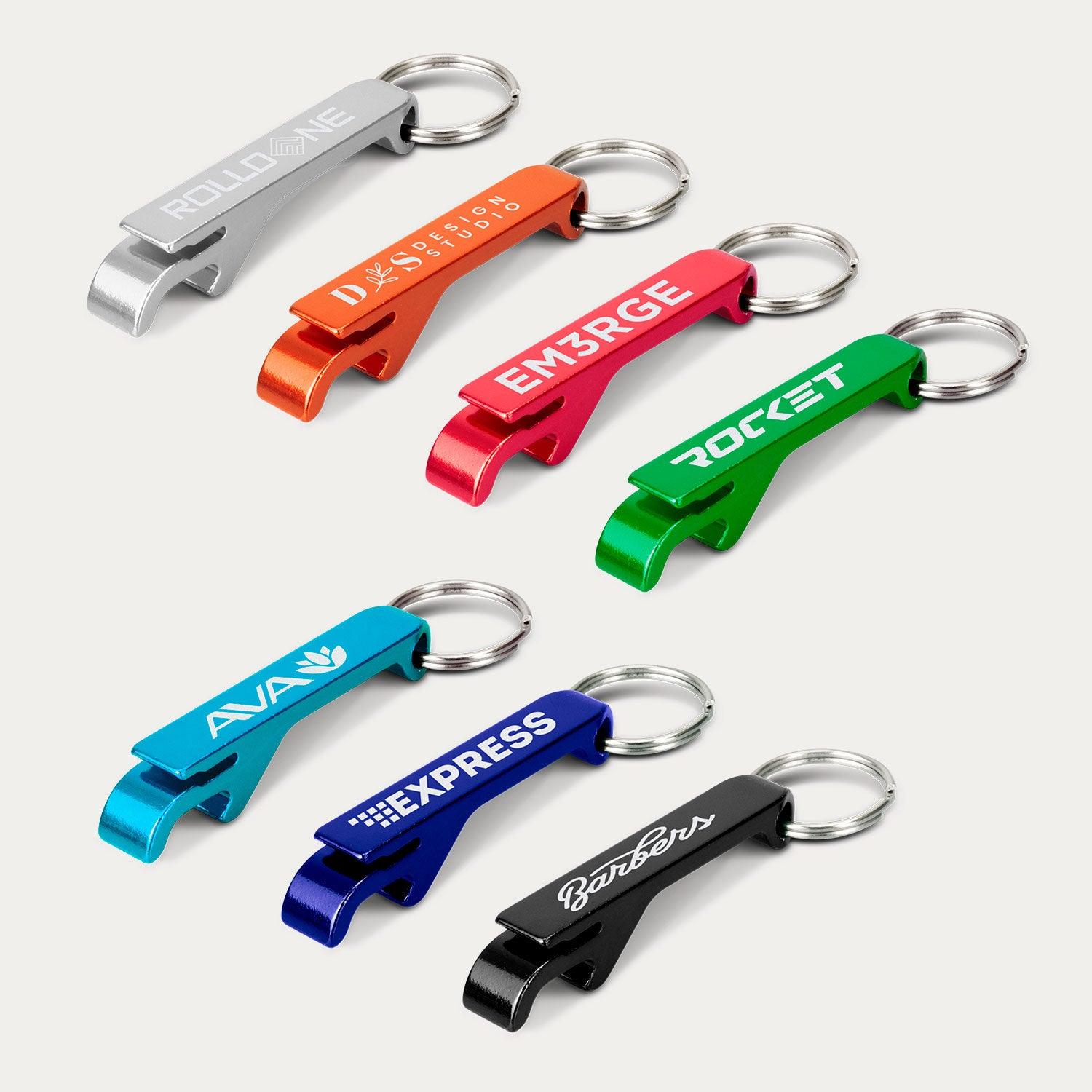 Metal Bottle Opener Key Ring (HYO) - Persopens Promotional Products LTD