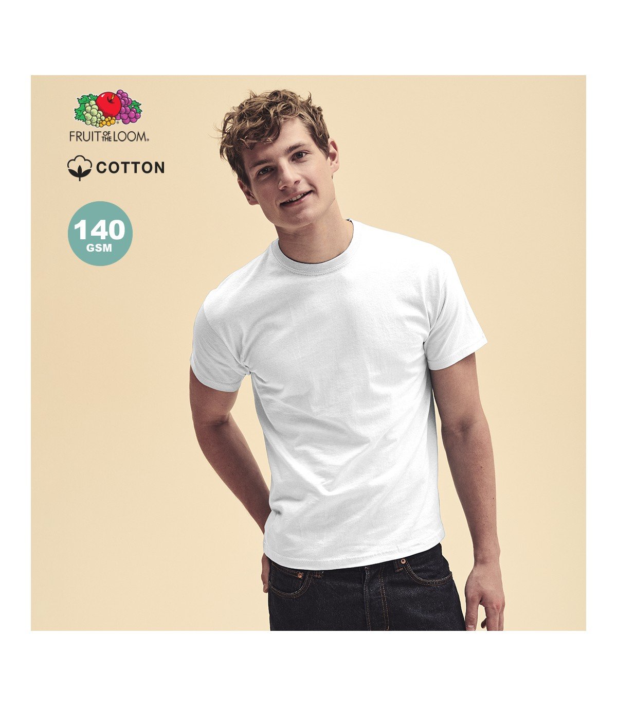 Adult White T-Shirt Original T