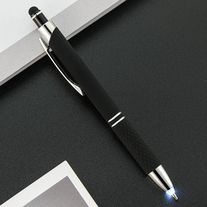 a black barrel pen