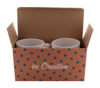 CreaBox Mug Double scatola doppia per mug personalizzabile