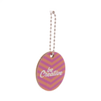 CreaFob Wood Portachiavi personalizzabile