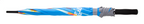 CreaRain Reflect Ombrello personalizzabile con bande riflettenti