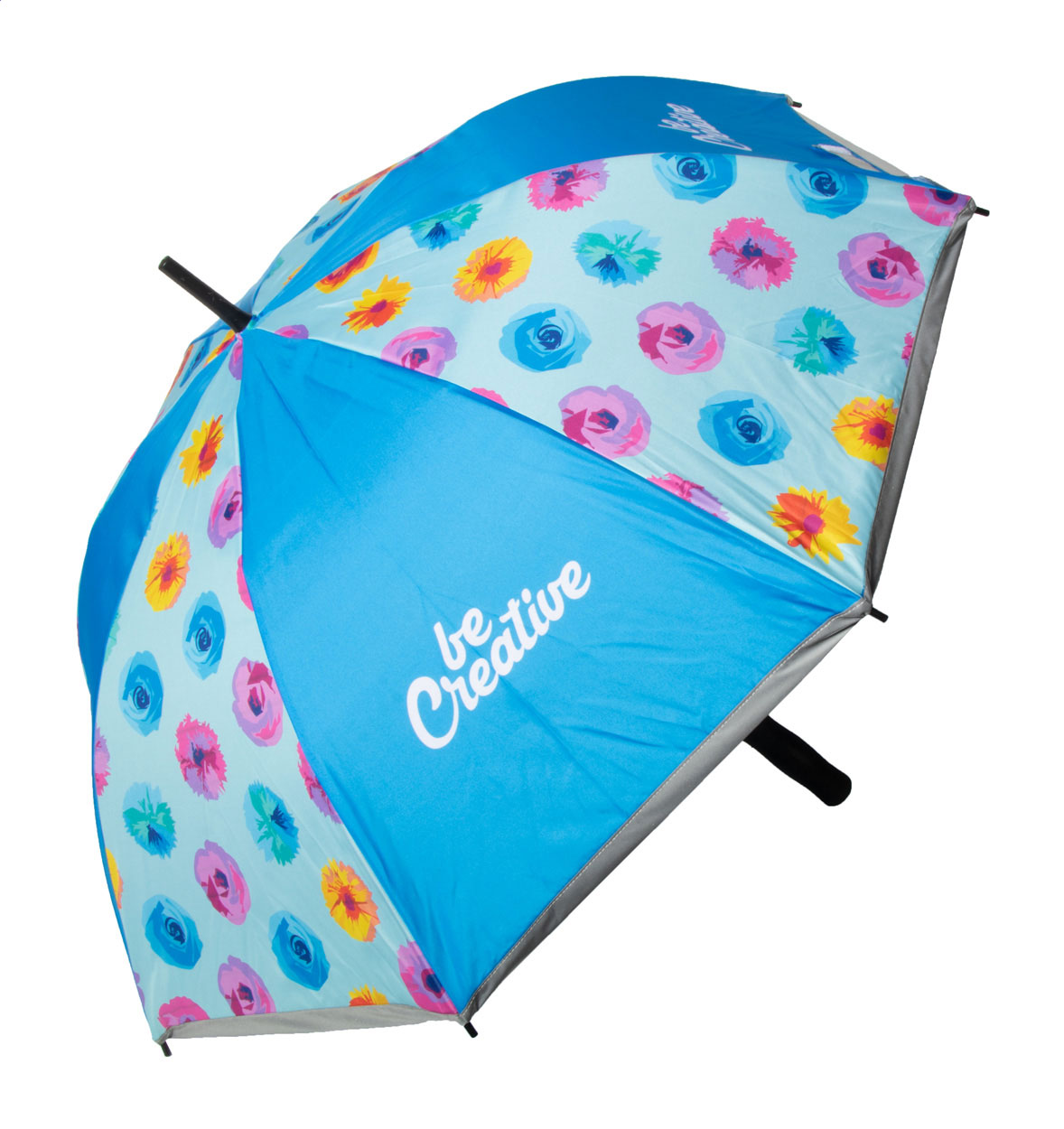 CreaRain Reflect Ombrello personalizzabile con bande riflettenti