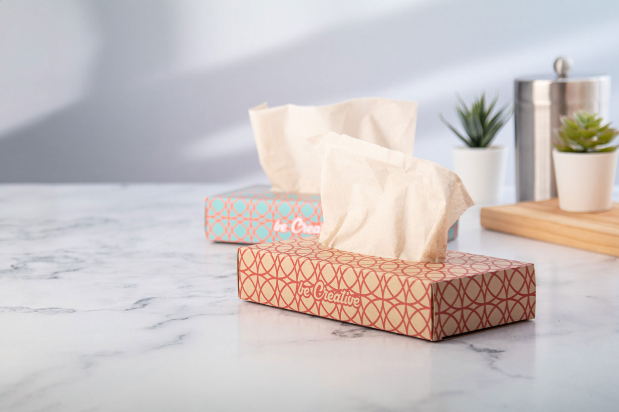 CreaSneeze Eco Scatola dispenser personalizzabile per fazzolettini