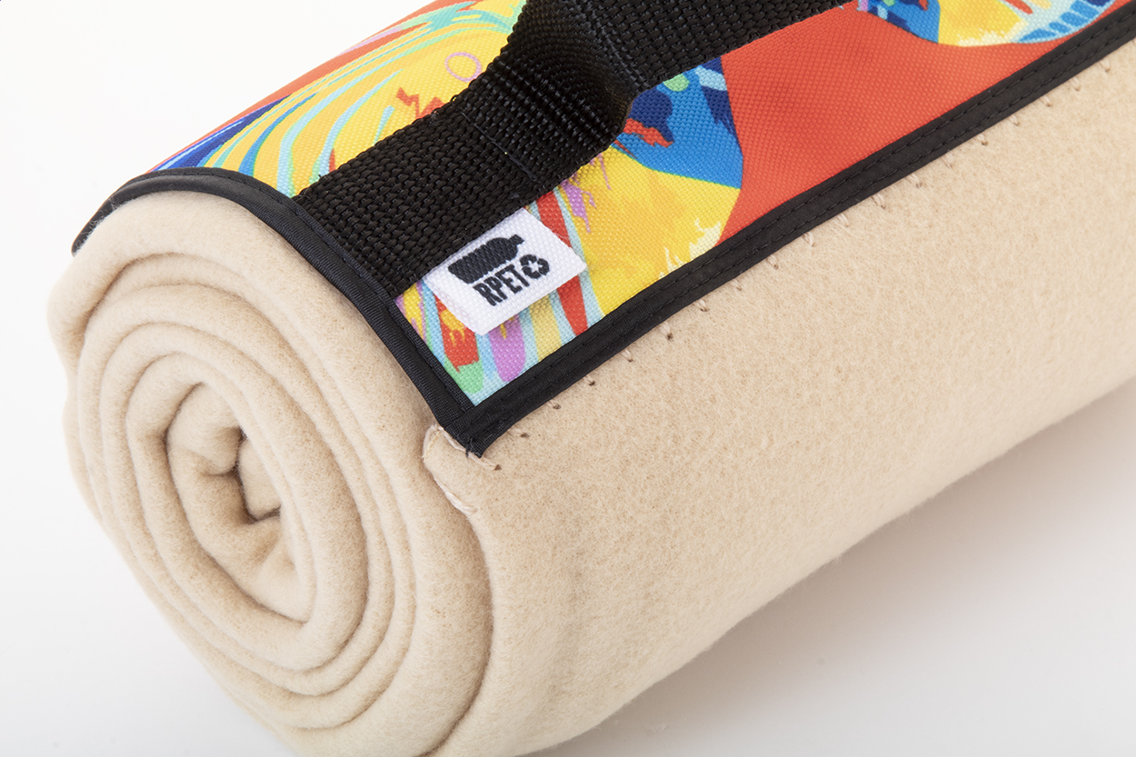 Reporta Coperta in pile RPET personalizzabile