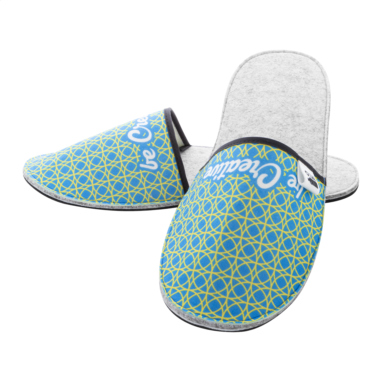 CreaFelt Slip Pantofole personalizzabili in RPET