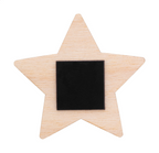 Woofri Xmas Magnete frigo personalizzabile natalizio, stella