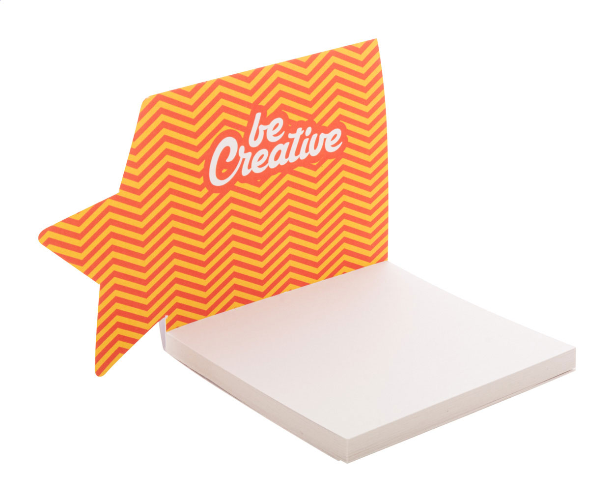 CreaStick Xmas Blocchetto appunti personalizzabile, stella