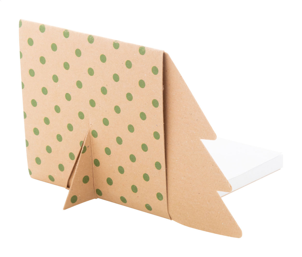 CreaStick Xmas Eco Blocchetto appunti personalizzabile, albero di Natale