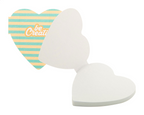 CreaStick Seed Heart Blocco appunti personalizzabile con fogli adesivi