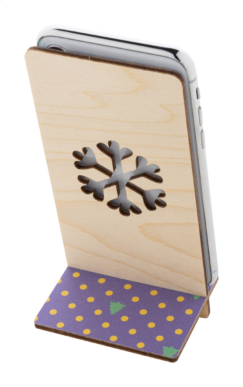 Kannykka Creative Portacellulare natalizio, fiocco di neve