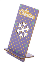 Kannykka Creative Portacellulare natalizio, fiocco di neve