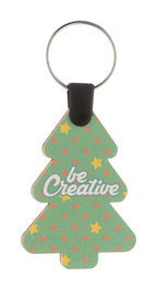 Fjerny Creative portachiavi natalizio personalizzato, albero di Natale
