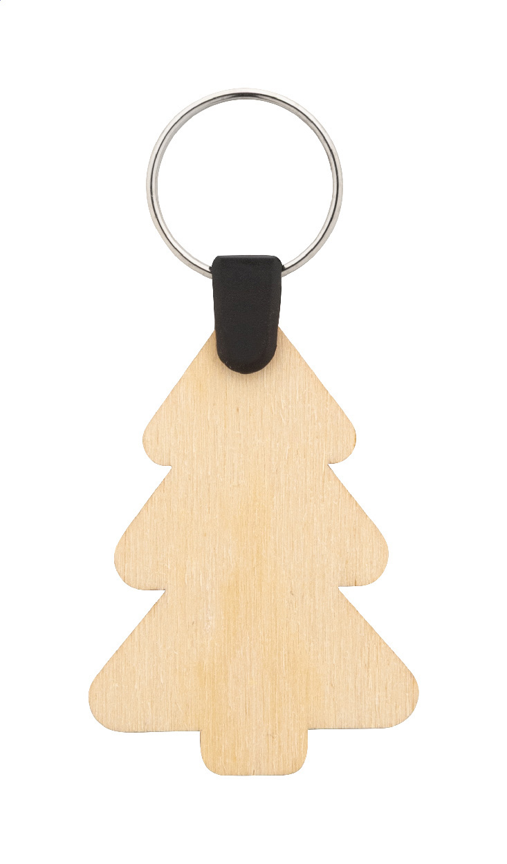 Fjerny Creative portachiavi natalizio personalizzato, albero di Natale