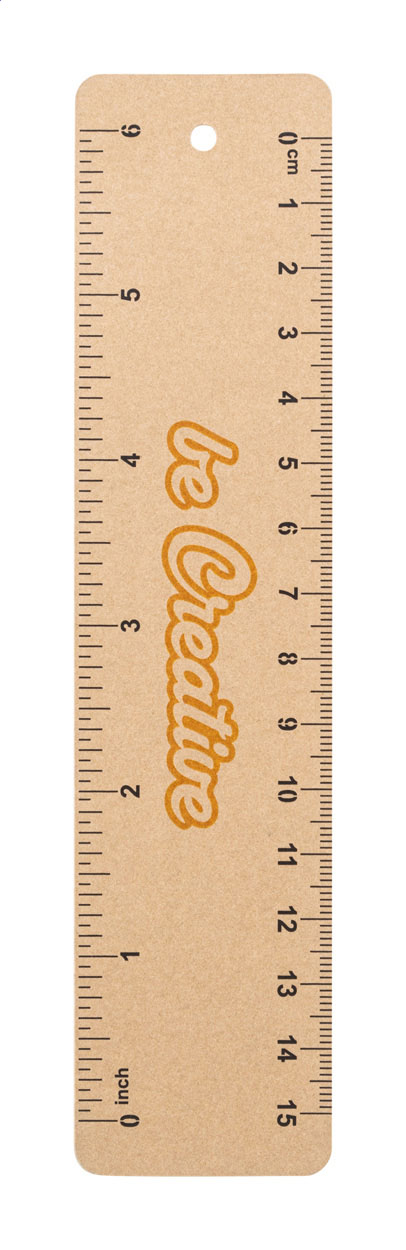 Samler Eco Righello in cartoncino personalizzabile