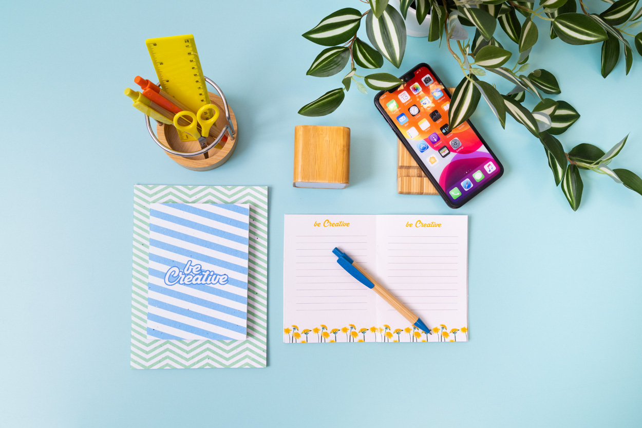 CreaNote Plus A5 Seed quaderno di carta con semi personalizzato