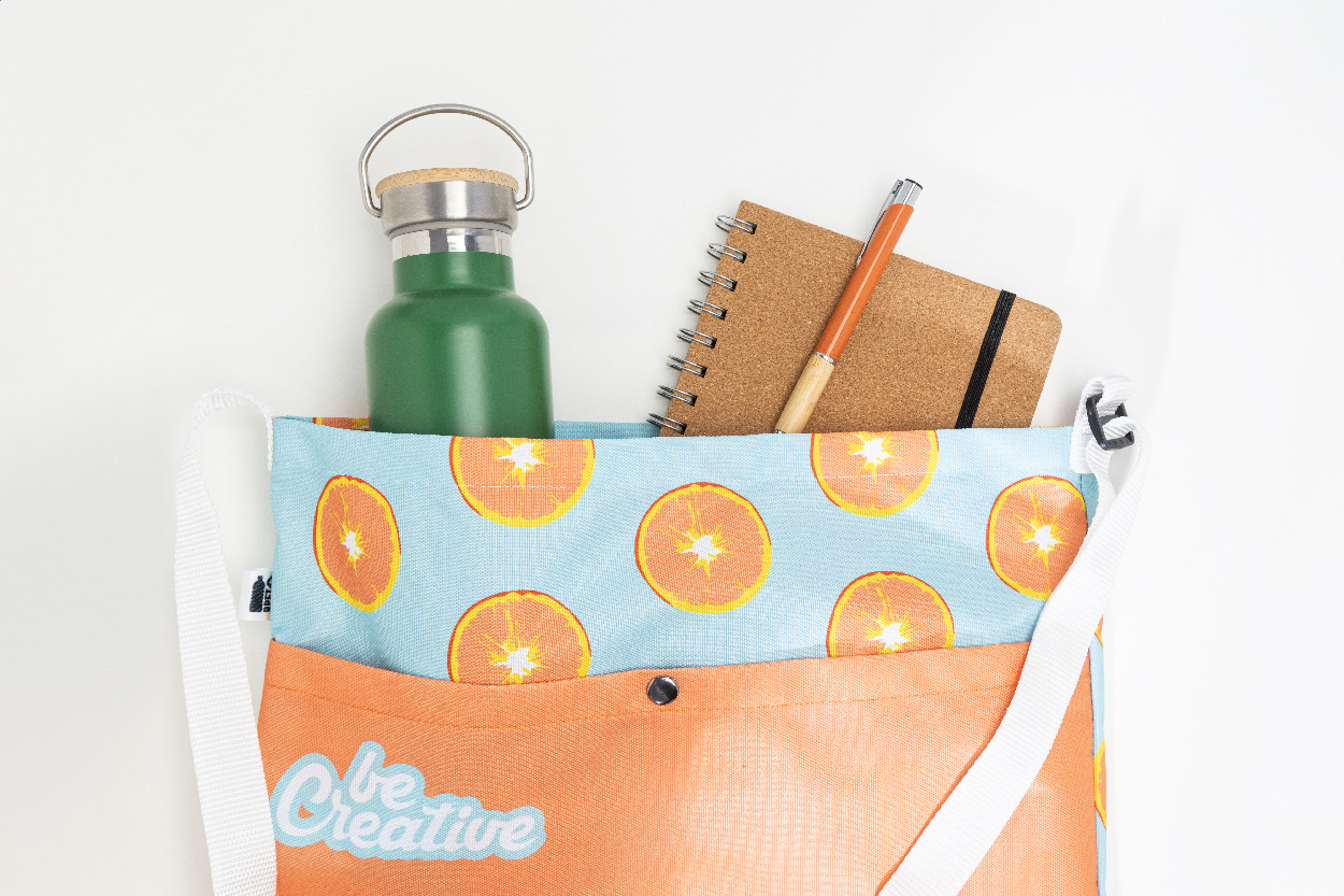 SuboBag Shoulder Borsa a tracolla in RPET personalizzabile