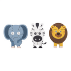 Zoofrik gioco di puzzle, animali