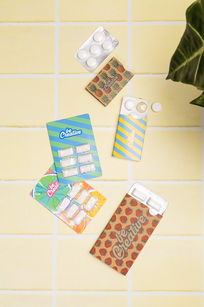 CreaMint 5 Eco Mentine in blister personalizzabile