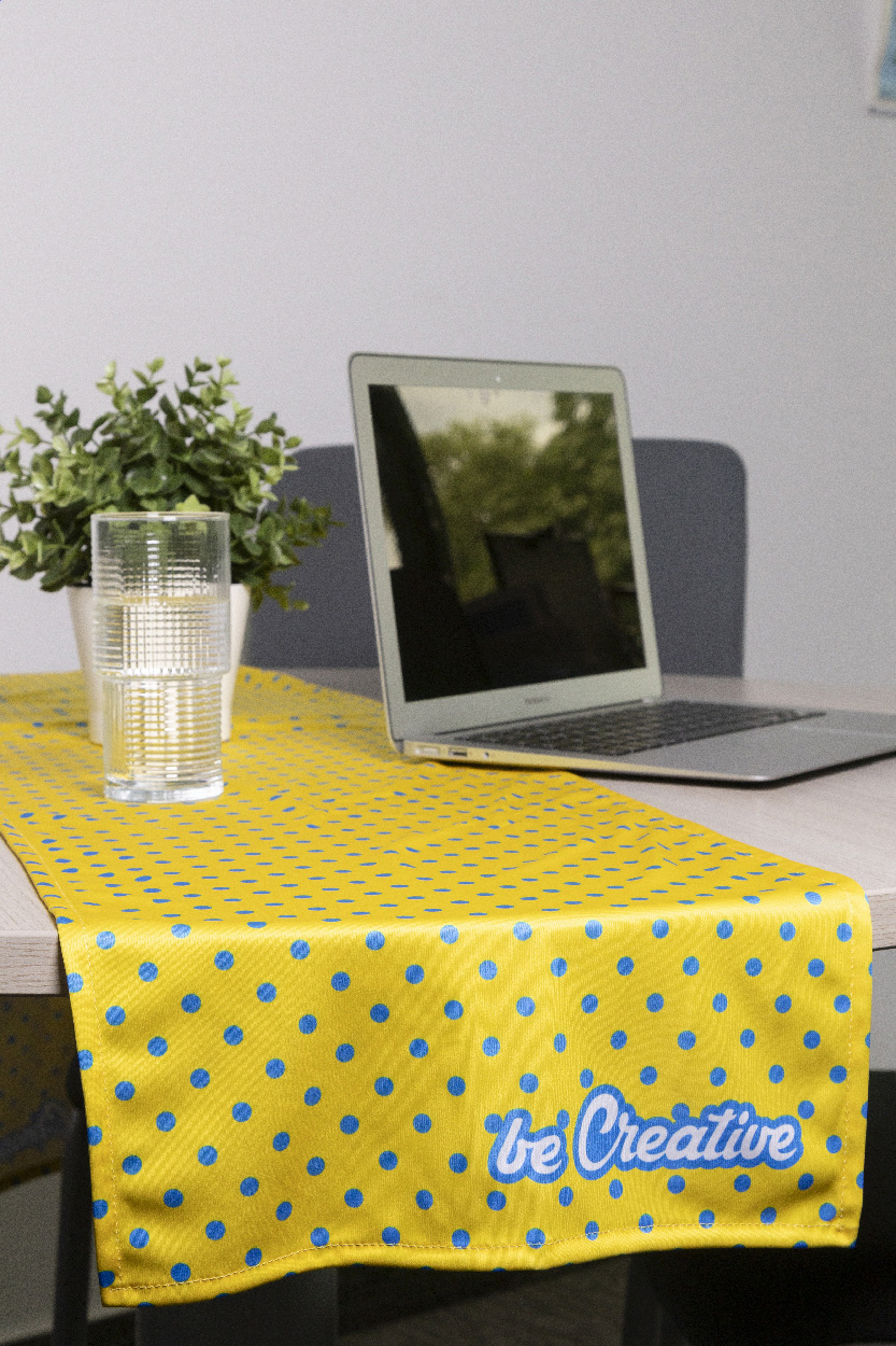 PrinTable L runner da tavolo in RPET personalizzato
