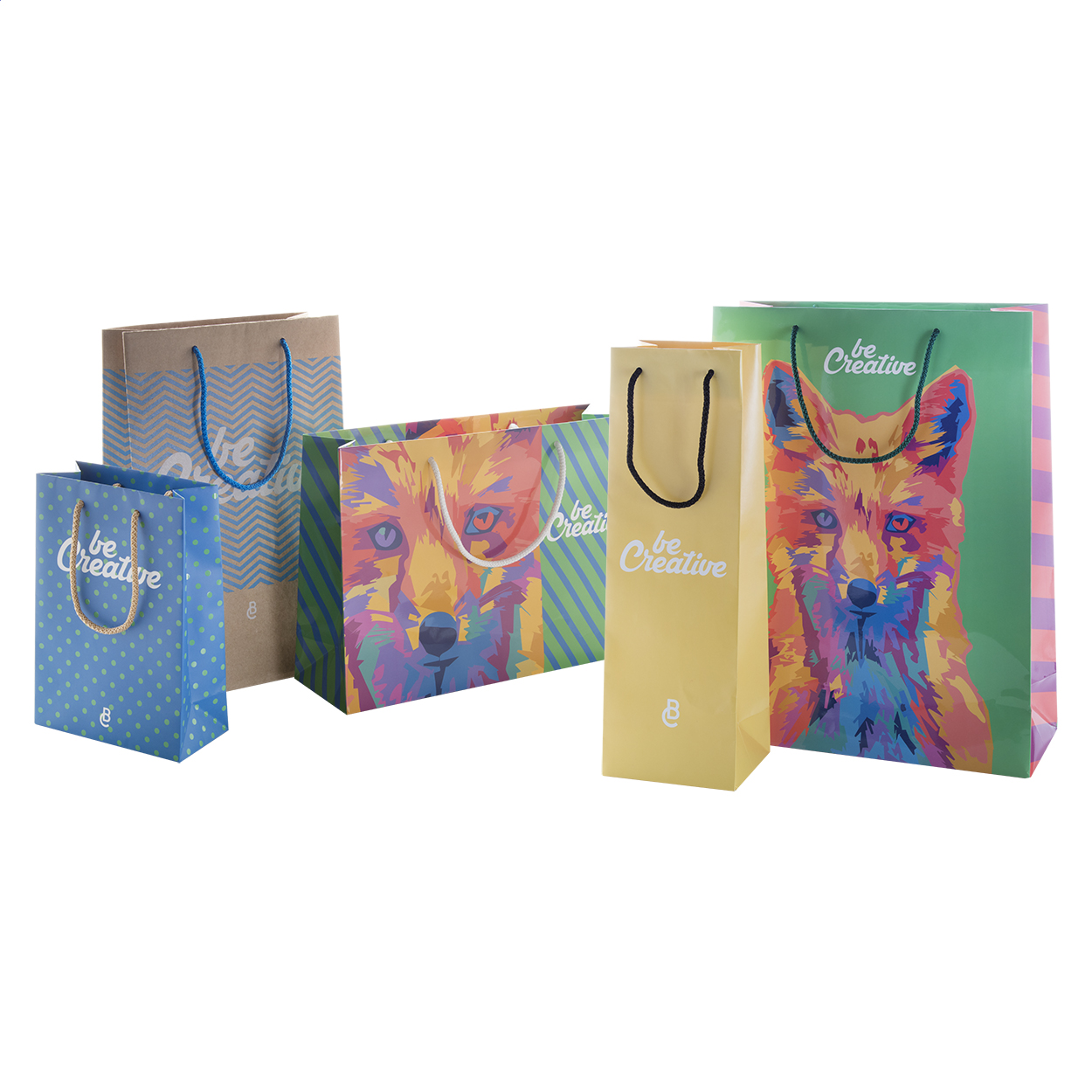 CreaShop S sacchetto carta personalizzabile - misura small