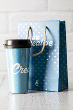CreaShop S sacchetto carta personalizzabile - misura small