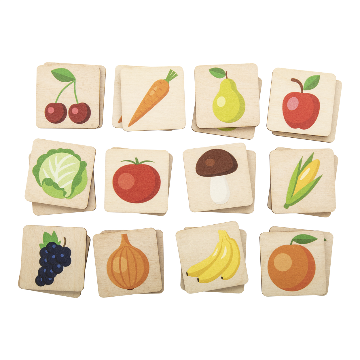 Immermor gioco di memoria, frutta e verdura
