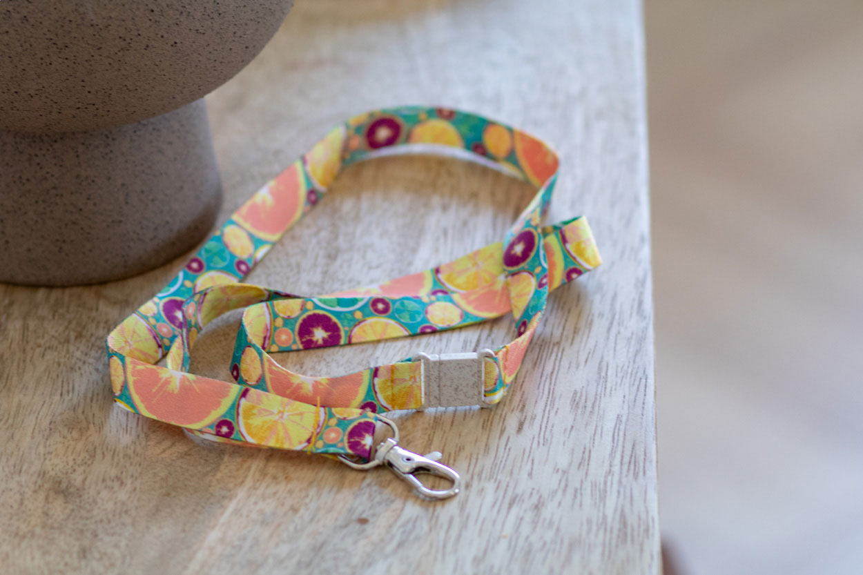 Subyard A Safe Eco lanyard personalizzabile con stampa in sublimazione