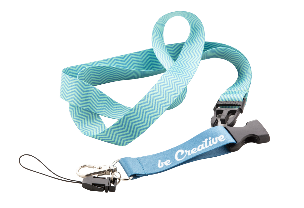 Subyard D RPET lanyard stampa sublimazione