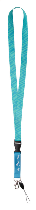 Subyard D RPET lanyard stampa sublimazione