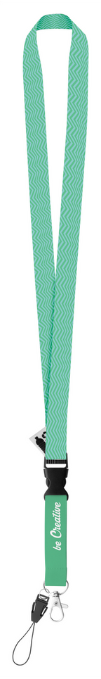 Subyard D RPET lanyard stampa sublimazione